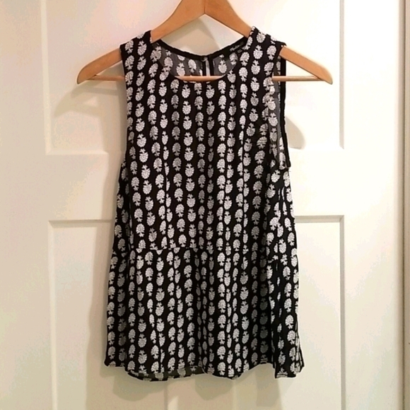 Madewell Floral Bloom Stamp Tank Top - Picture 4 of 11